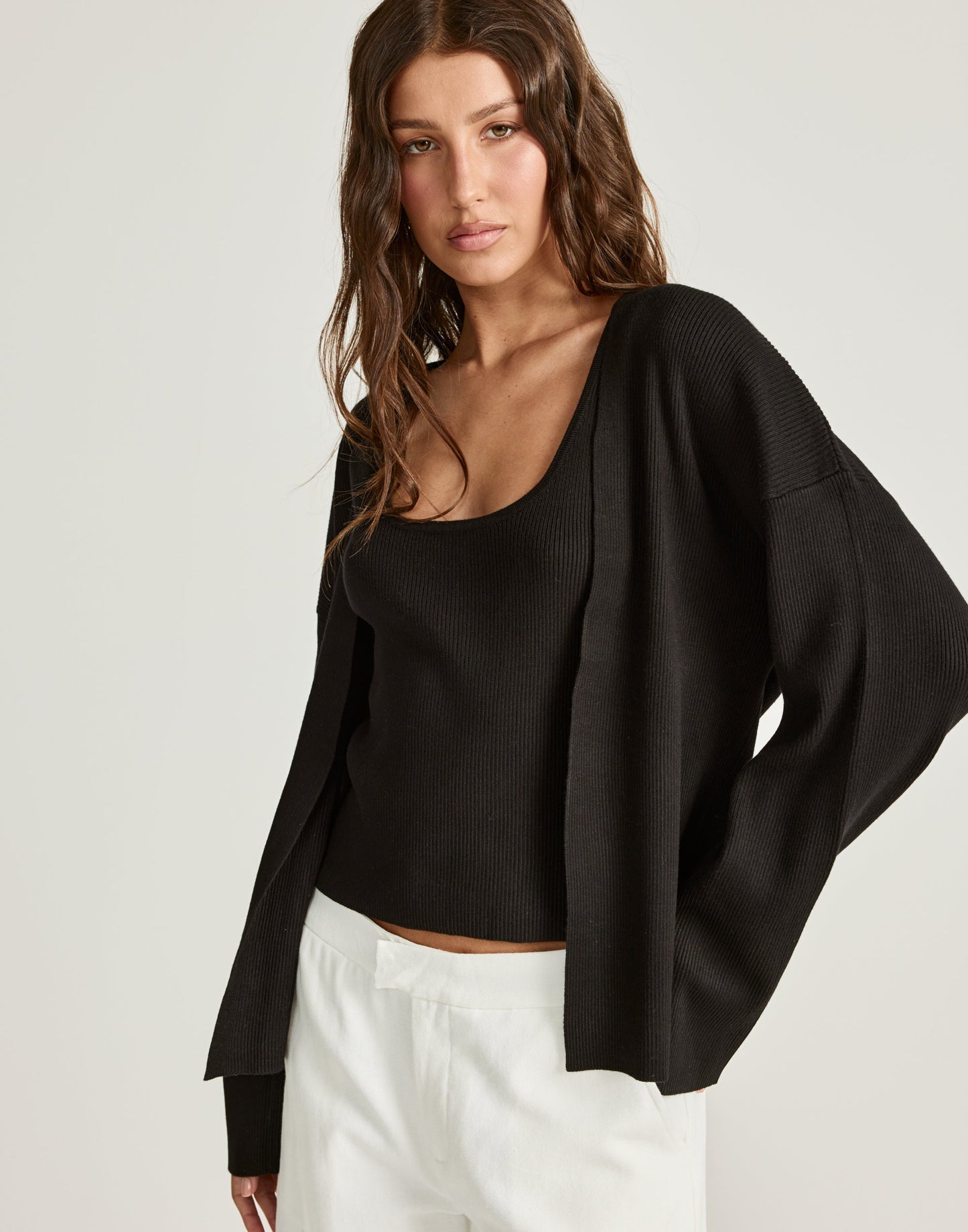 Monet Cardigan (Black)