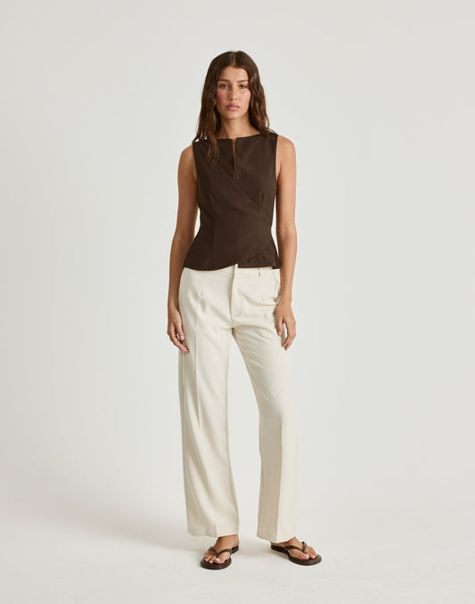 Tonya Top (Chocolate)