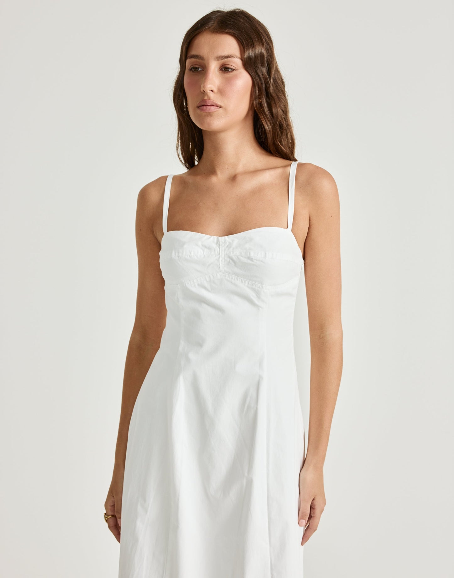 Duran Midi Dress (White)
