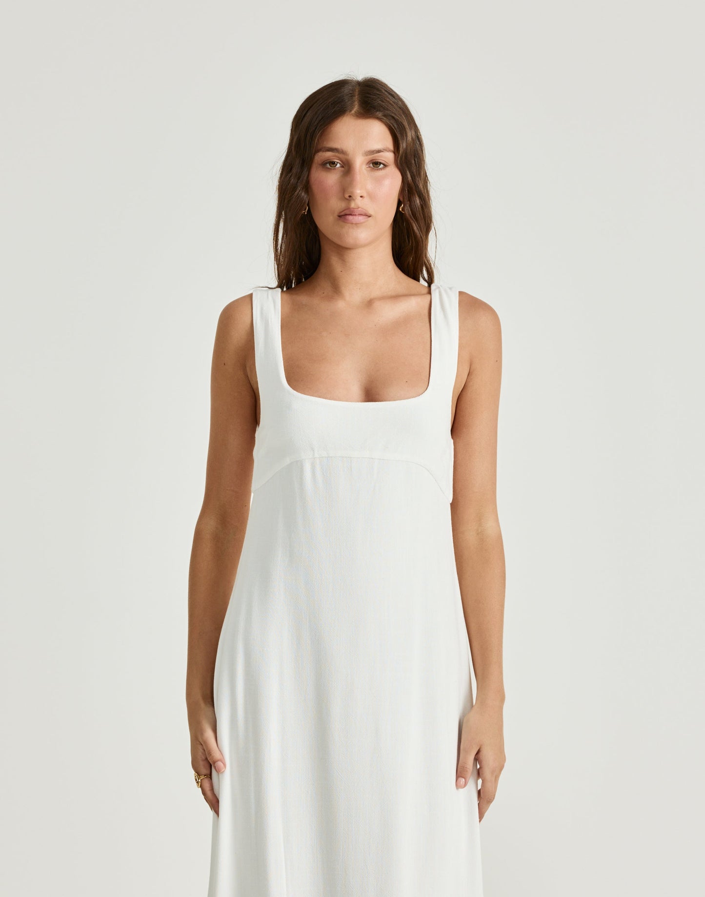 Mallory Maxi Dress (White)
