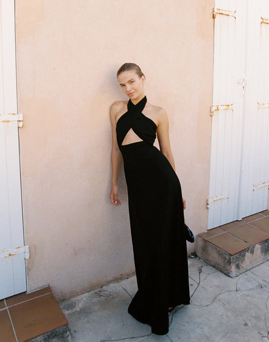 Sara Maxi Dress (Black)