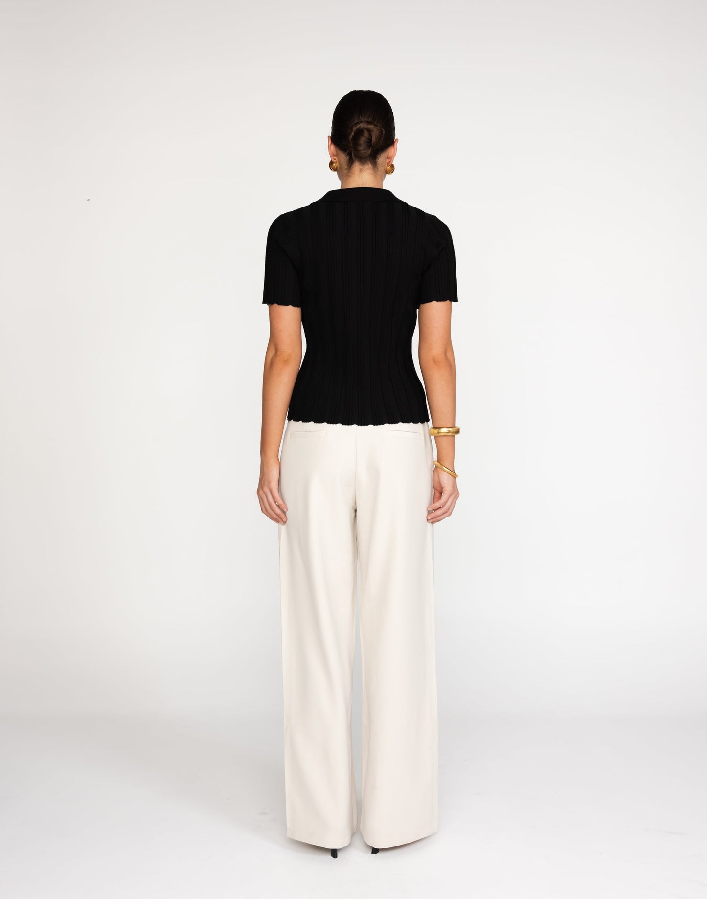 Fran Knit Top (Black)