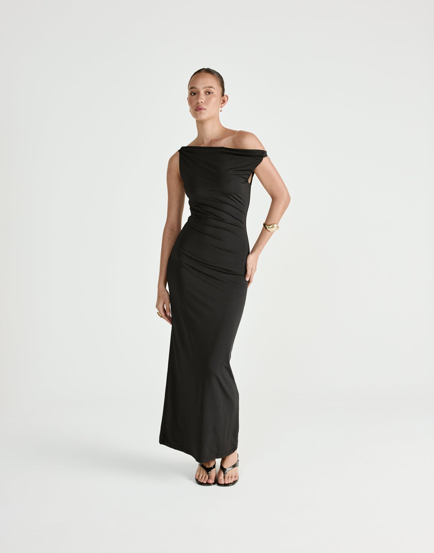 Keegan Maxi Dress (Black)