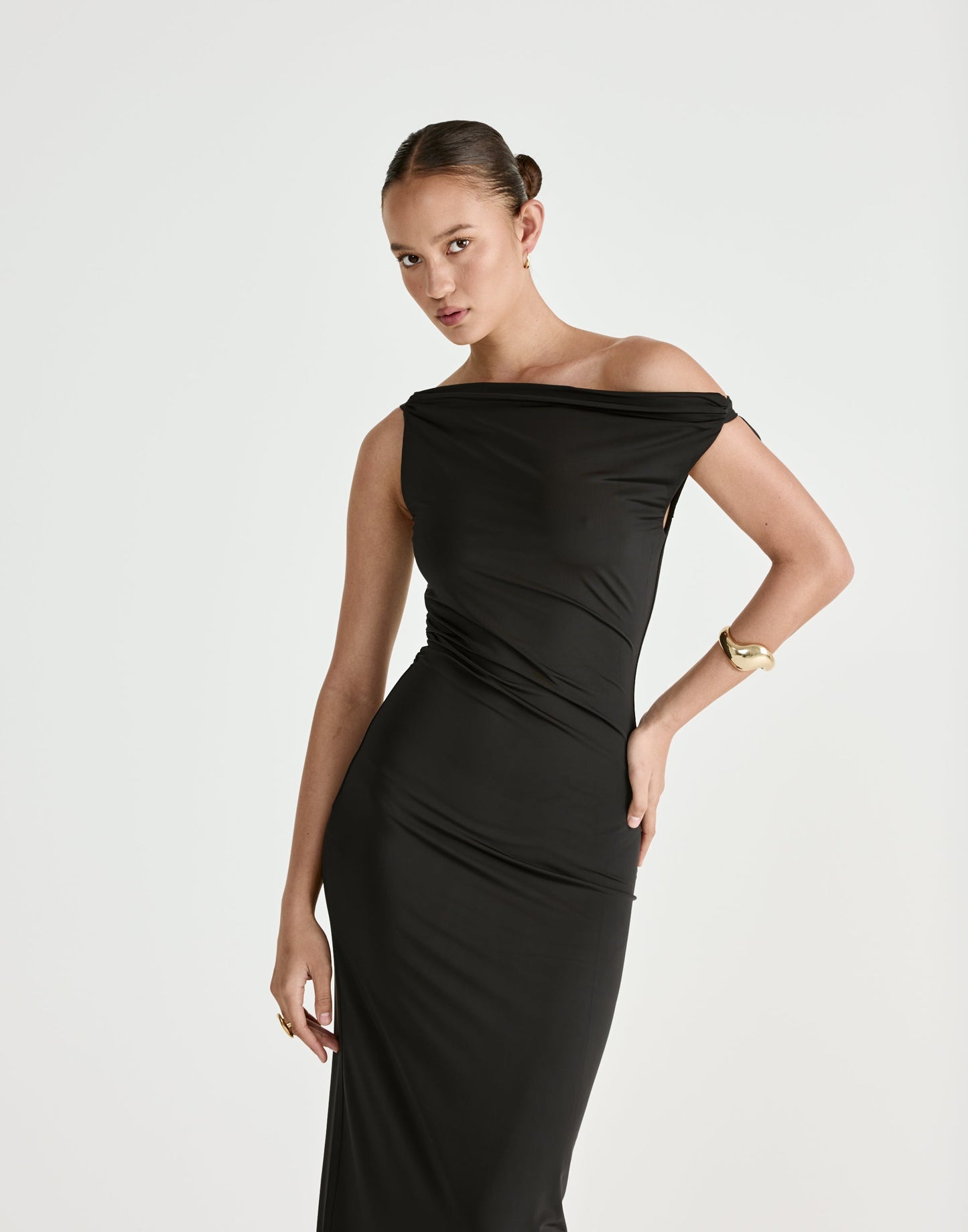 Keegan Maxi Dress (Black)