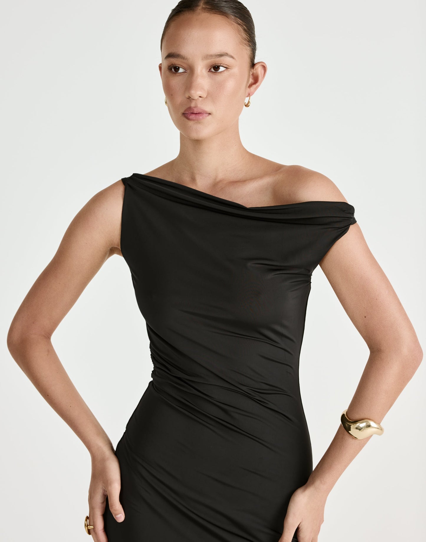 Keegan Maxi Dress (Black)