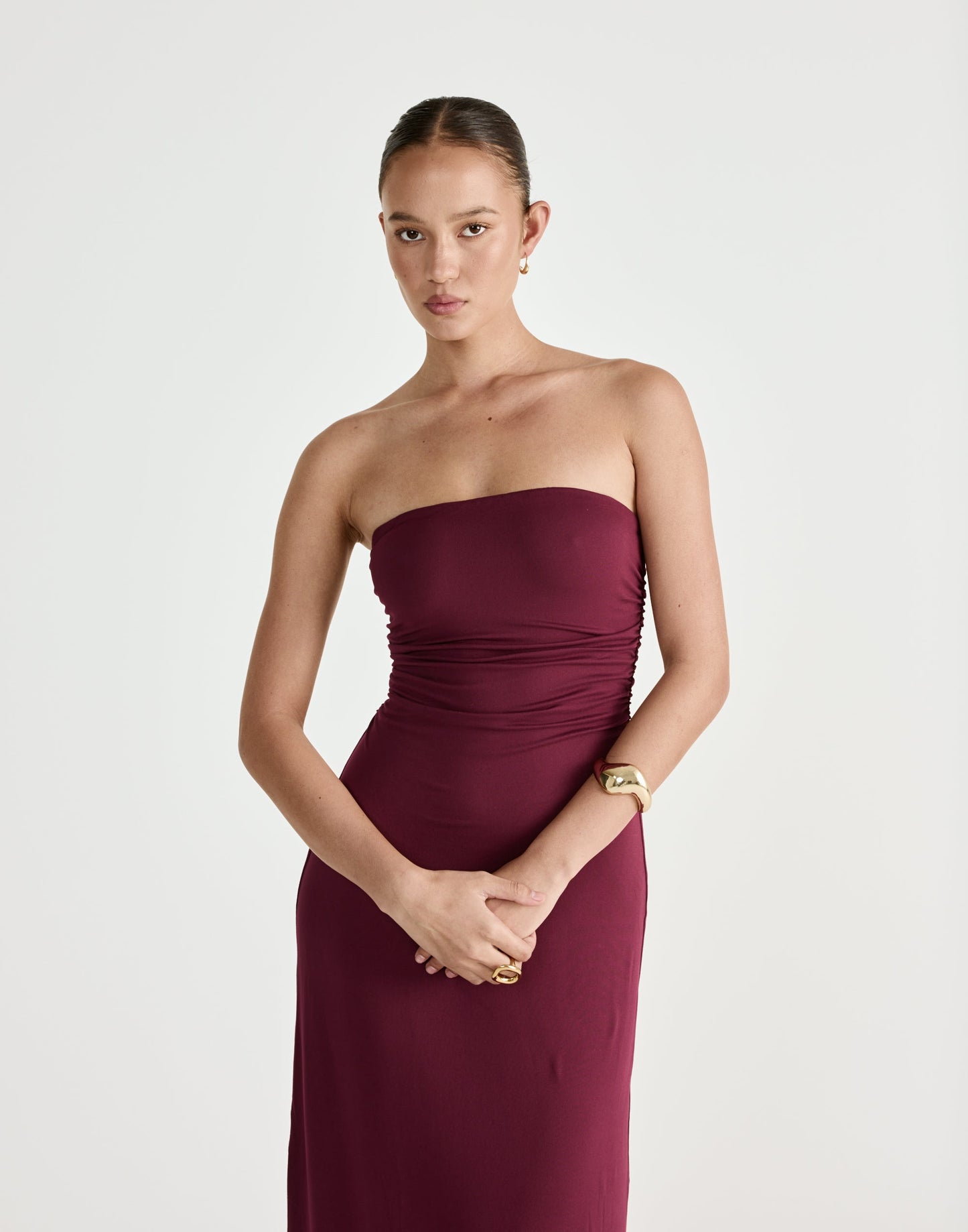 Sarie Maxi Dress (Plum)