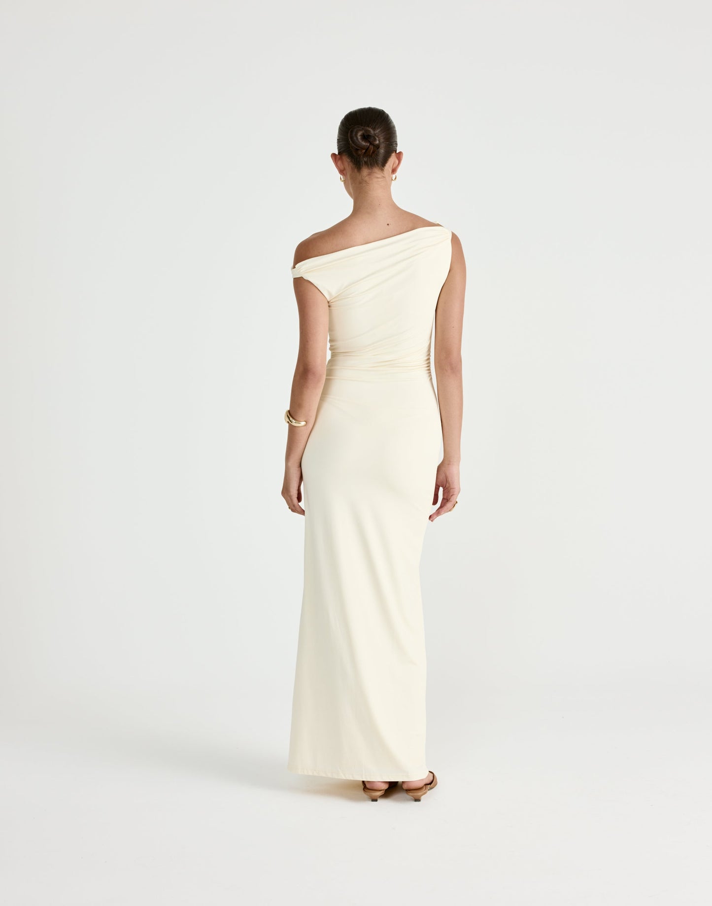 Keegan Maxi Dress (Cream)