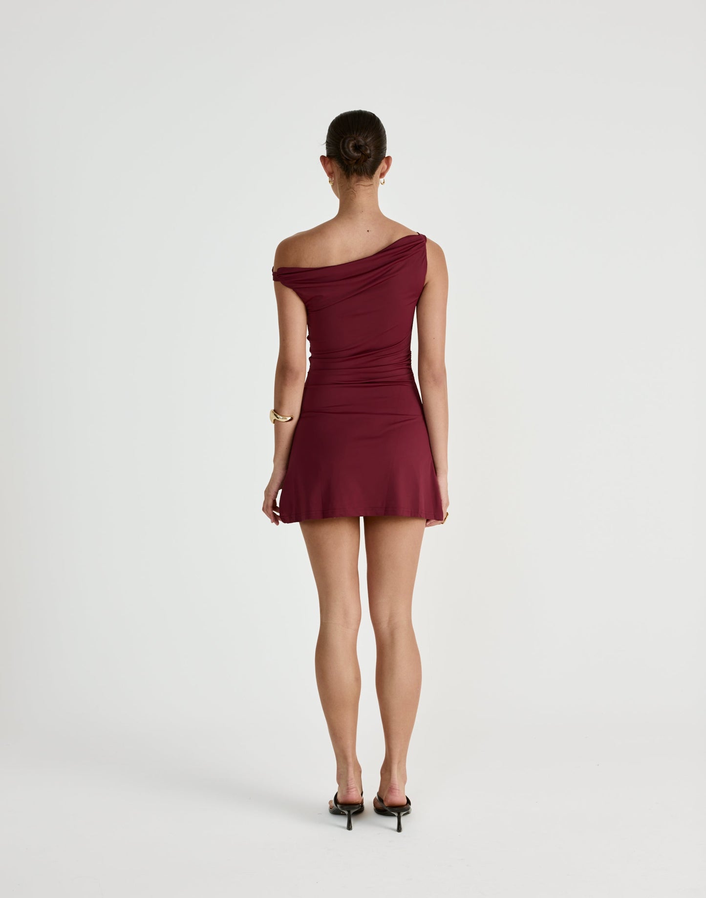 Keegan Mini Dress (Plum)