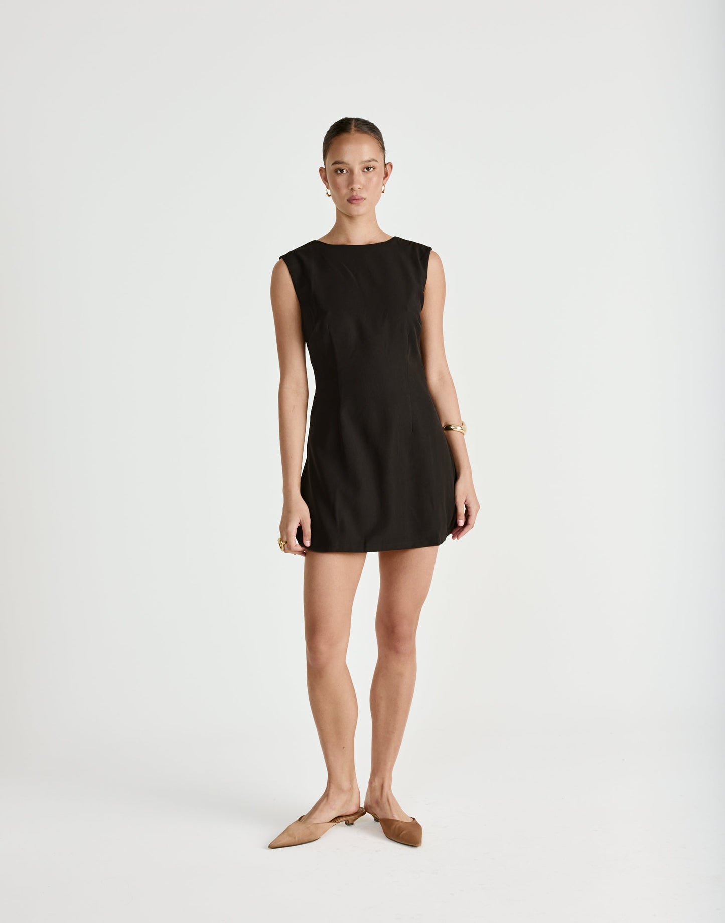 Cedric Mini Dress (Black)