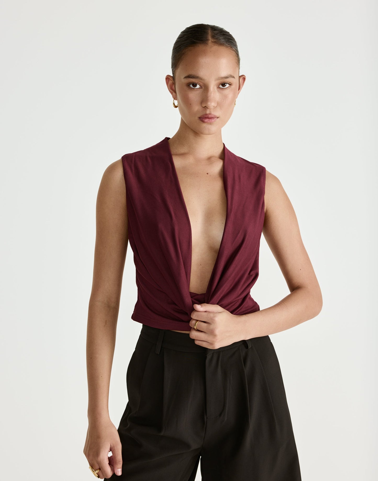 Dimitri Top (Plum)