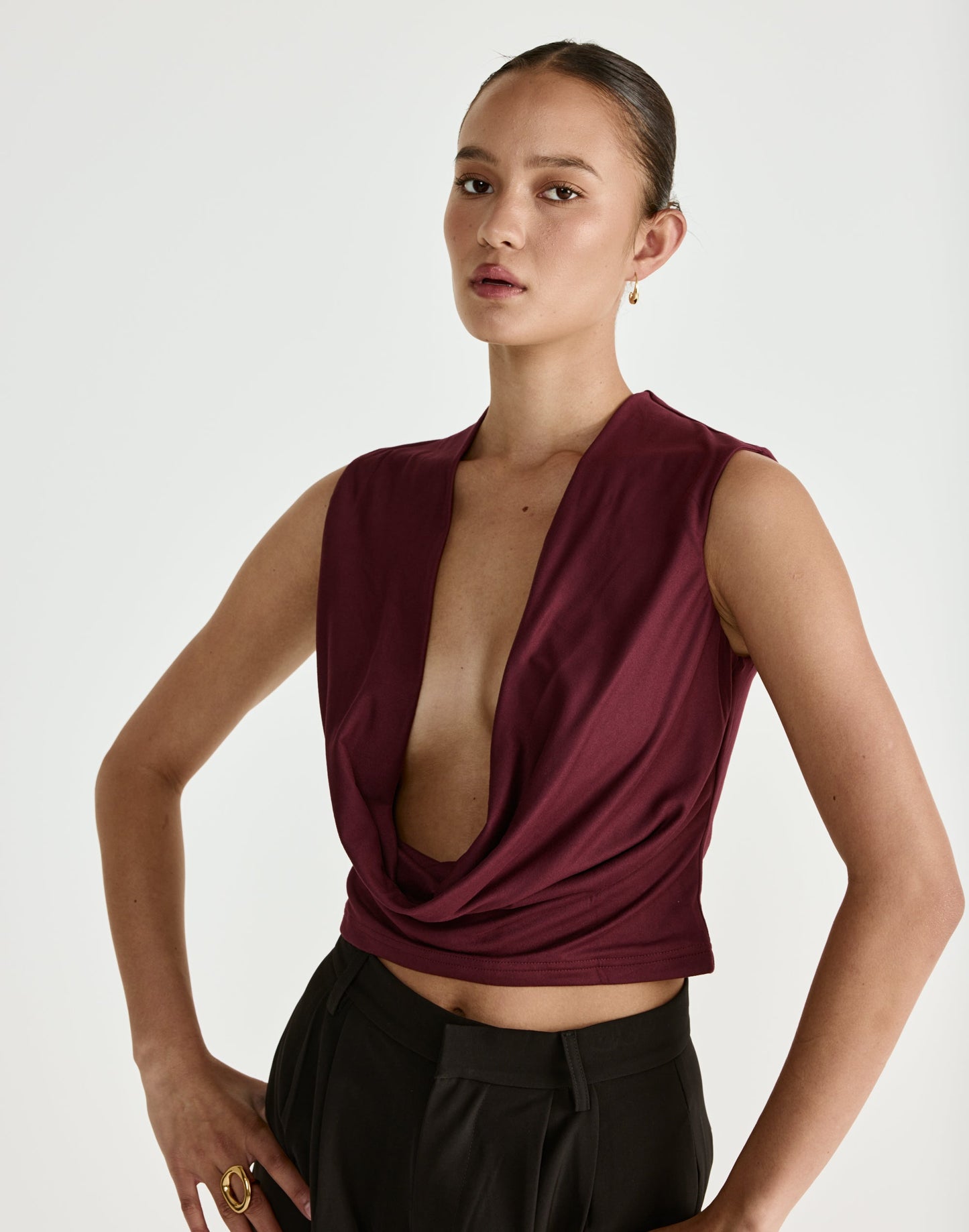 Dimitri Top (Plum)
