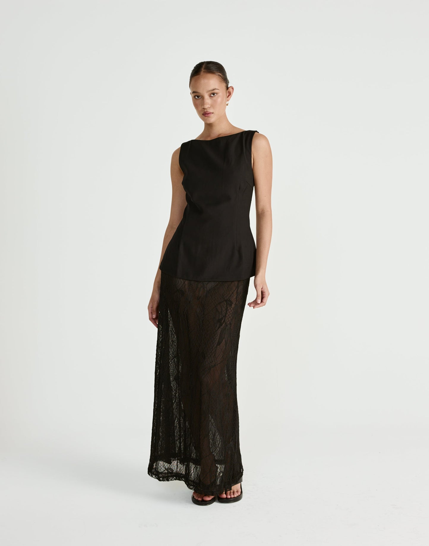 Sita Maxi Skirt (Black)