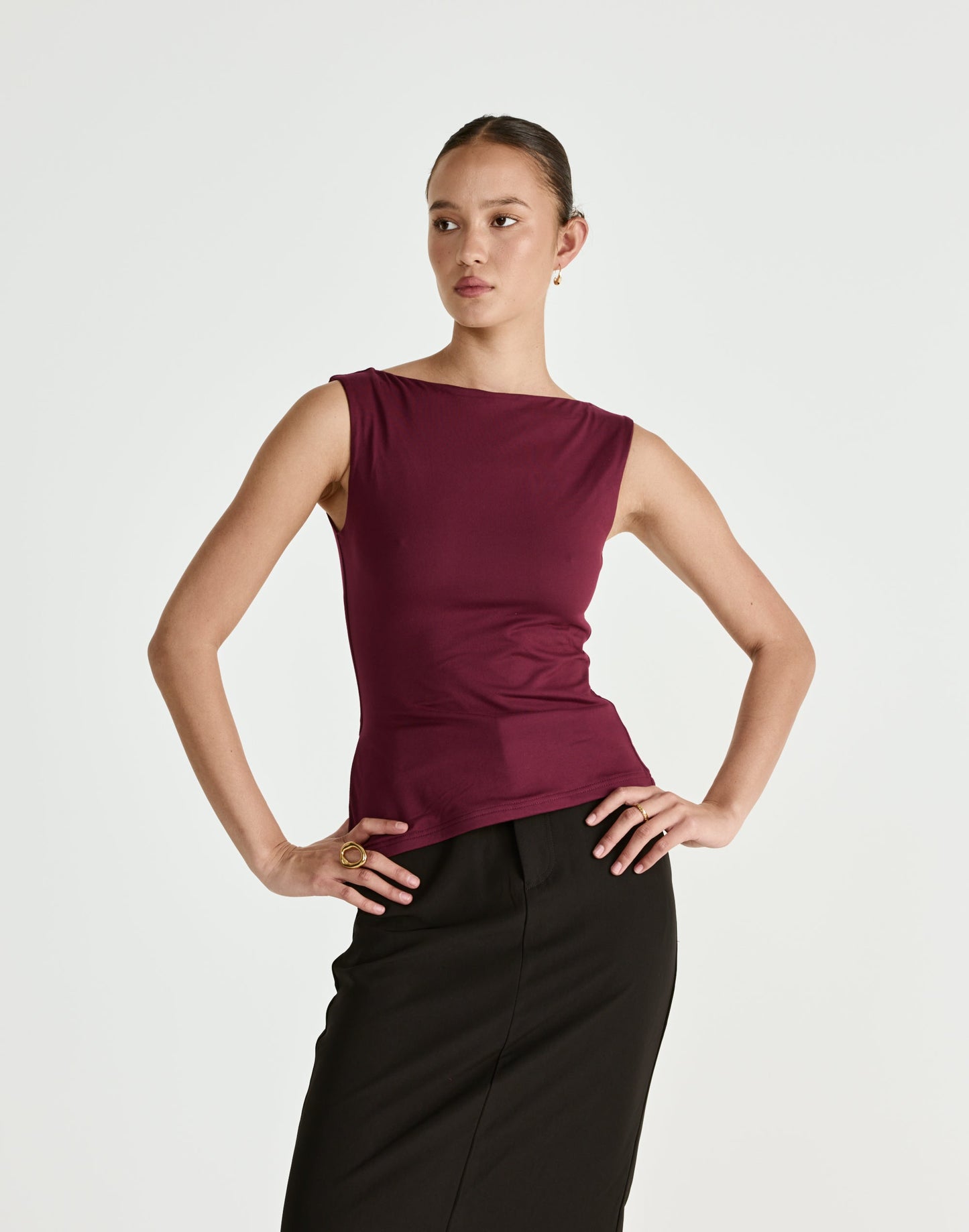 Amanda Top (Plum)