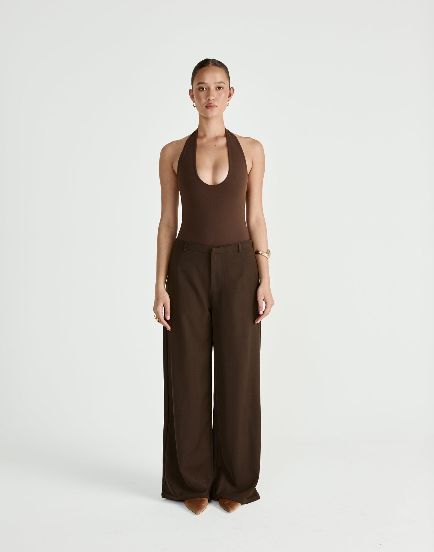 Bastien Bodysuit (Chocolate)