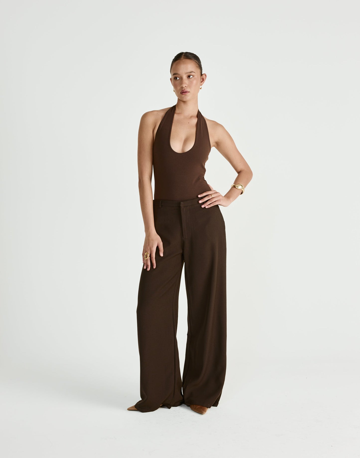 Bastien Bodysuit (Chocolate)