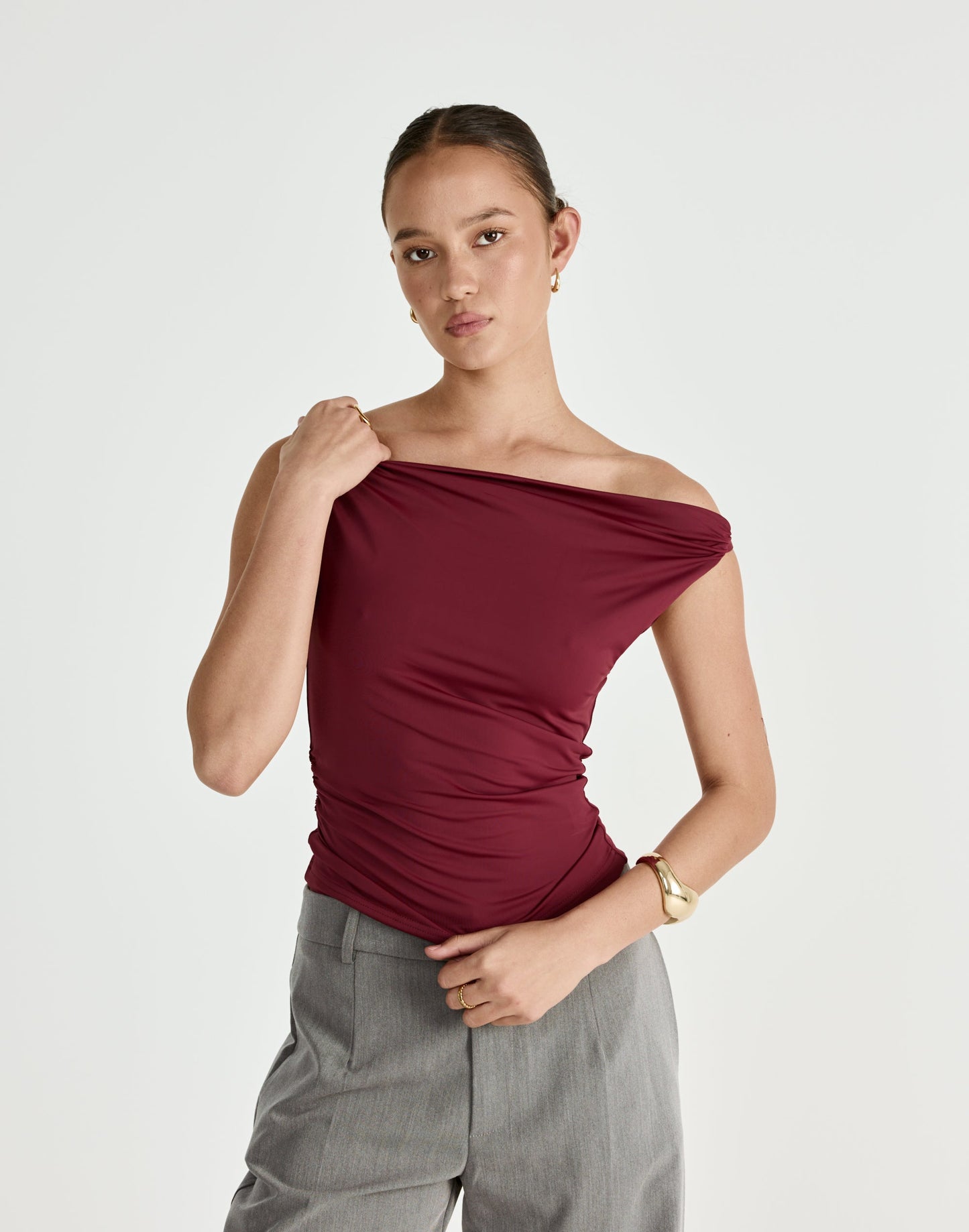 Keegan Top (Plum)