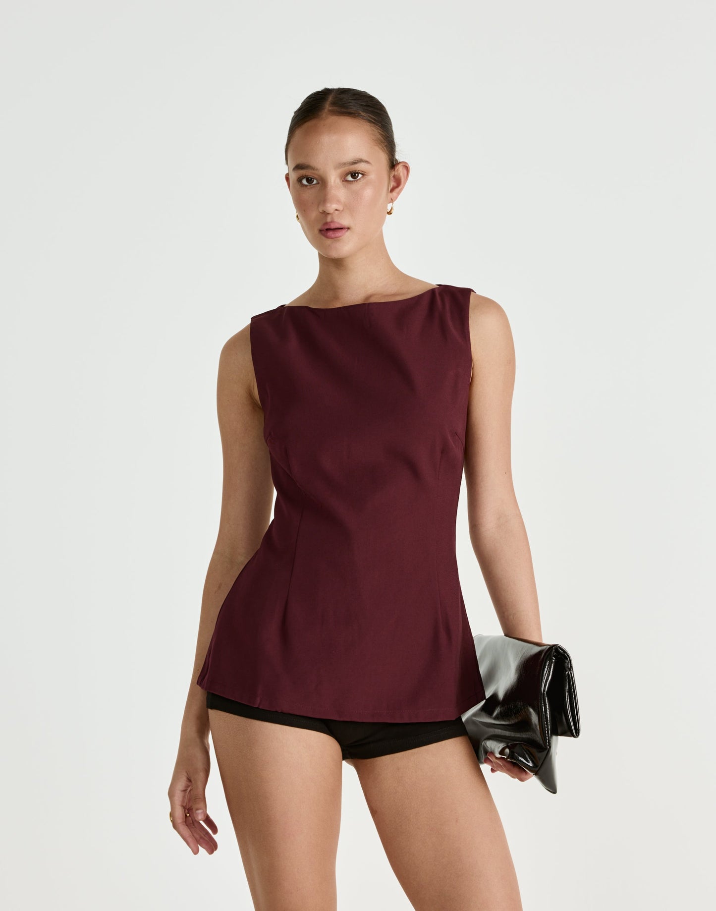 Ronnie Top (Plum)