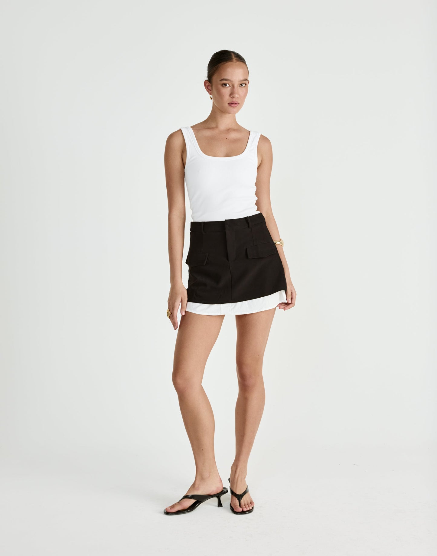 Scarlette Mini Skirt (Black)