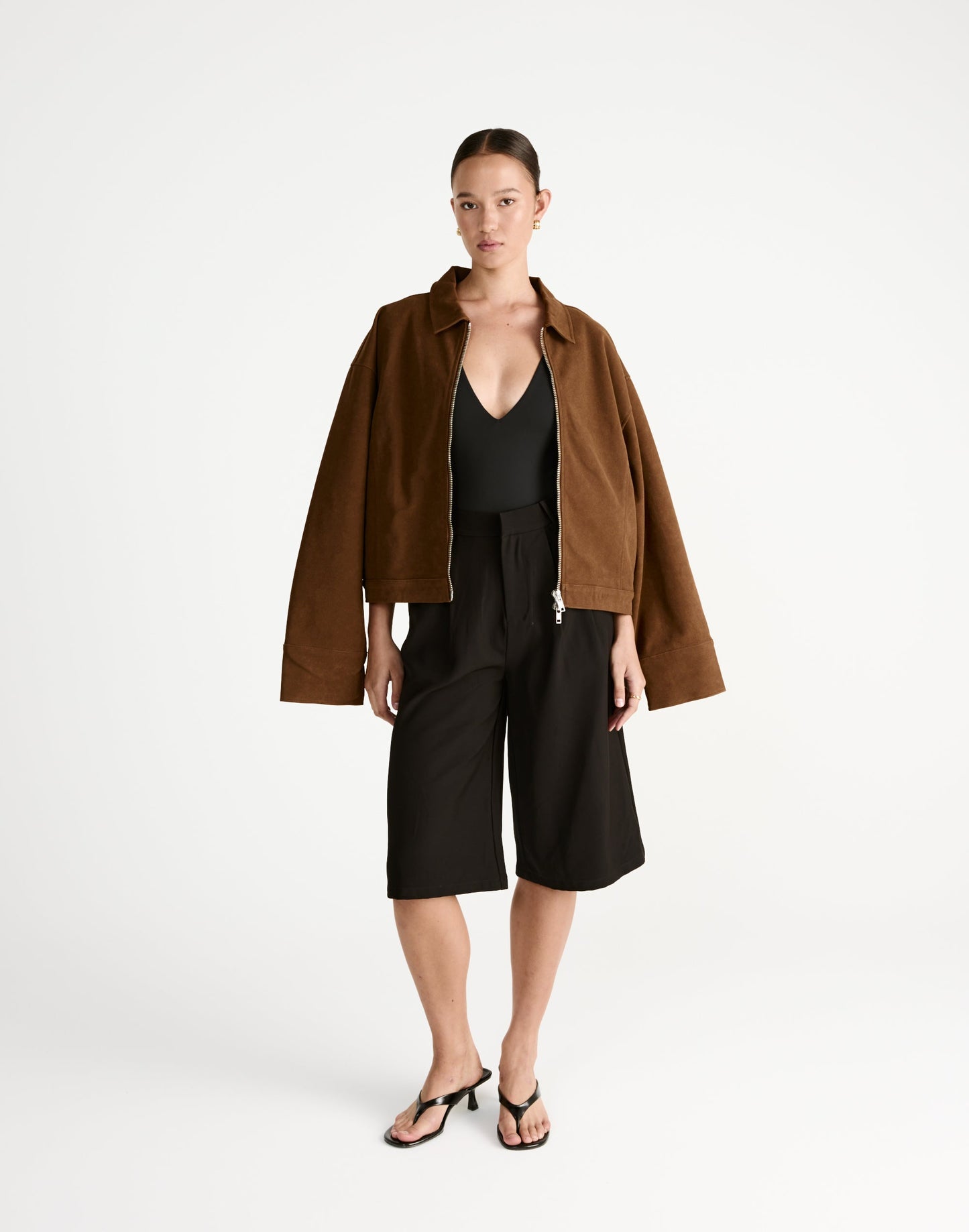 Emmett Midi Pants (Black)