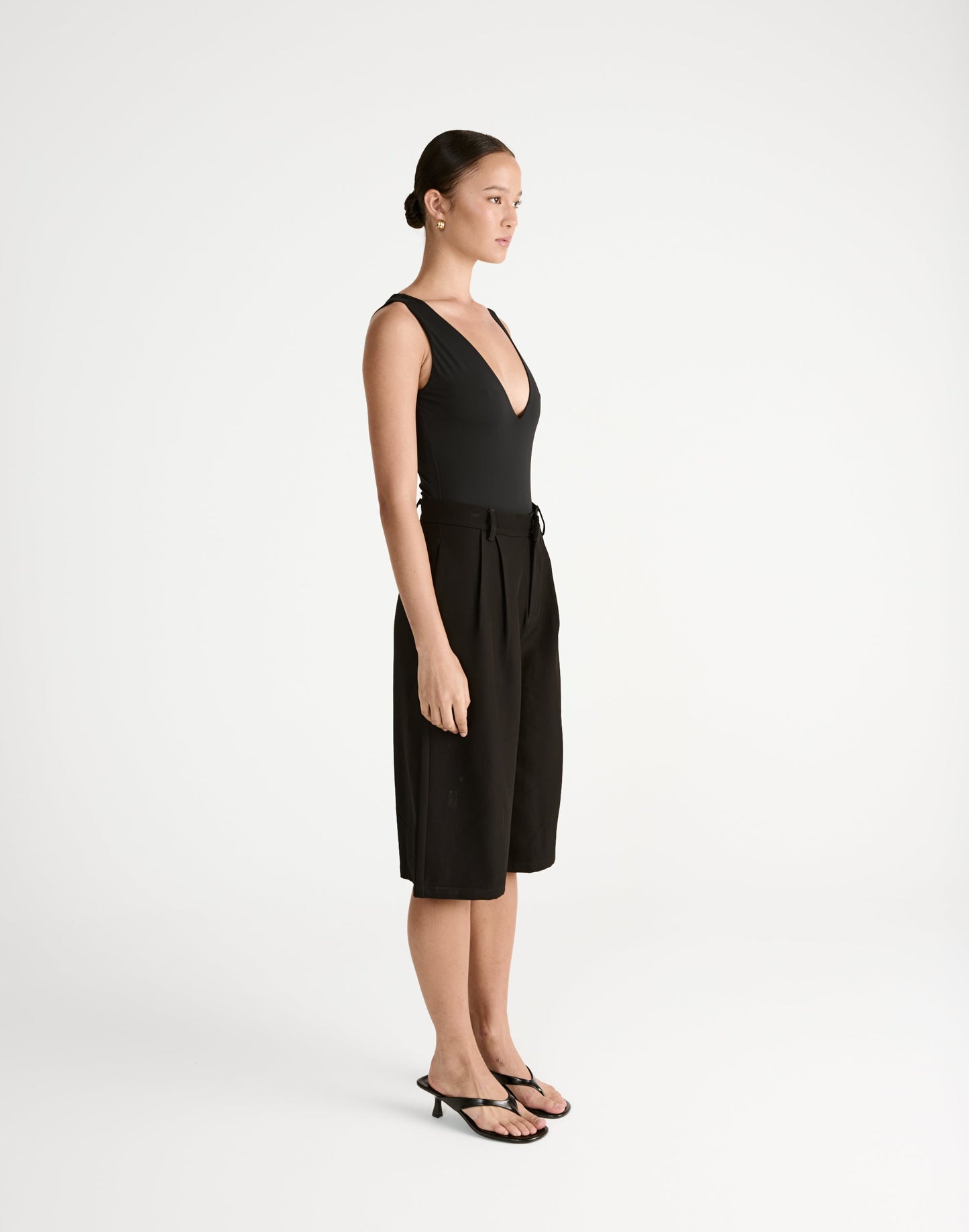 Emmett Midi Pants (Black)