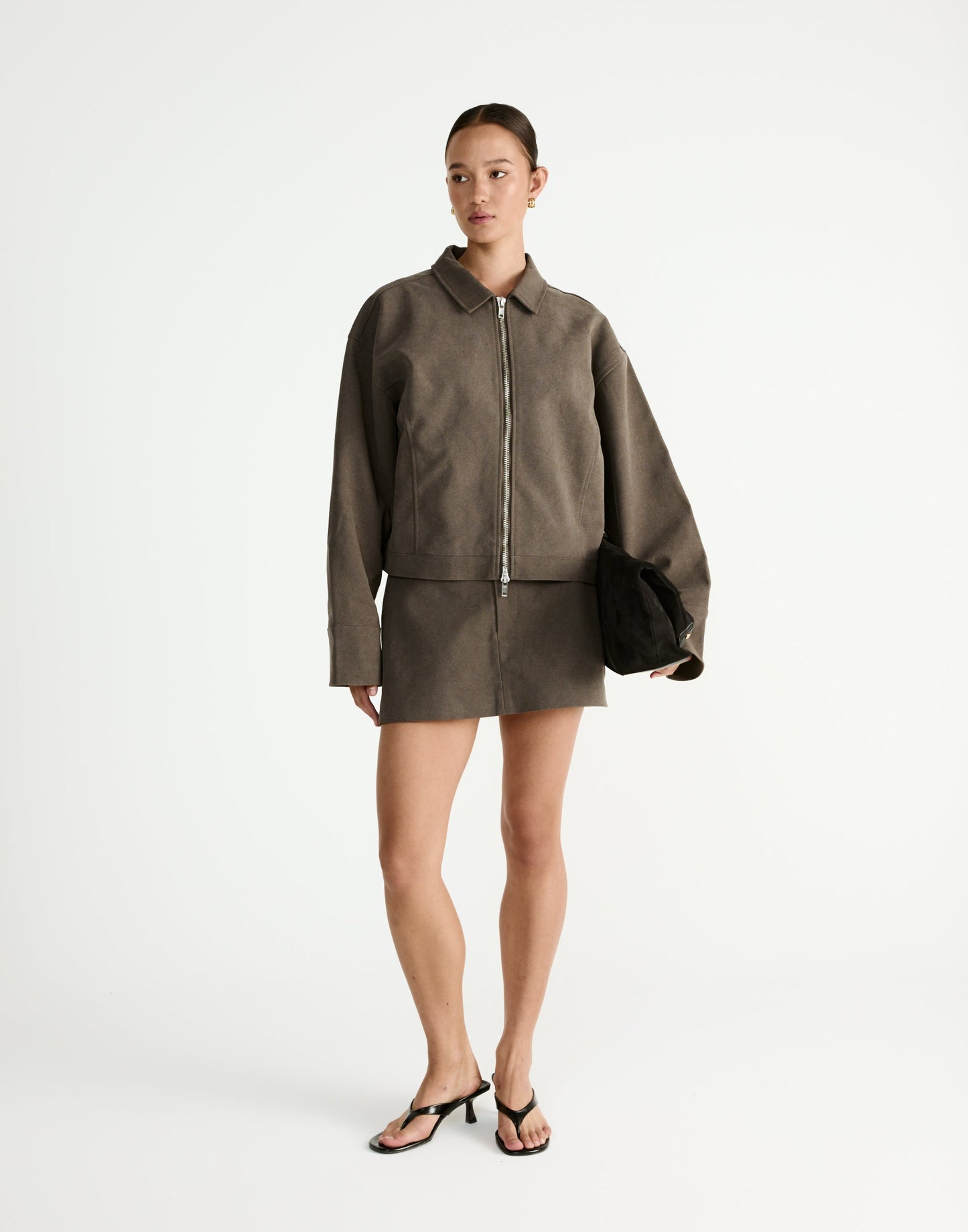 Houston Skort (Warm Grey)