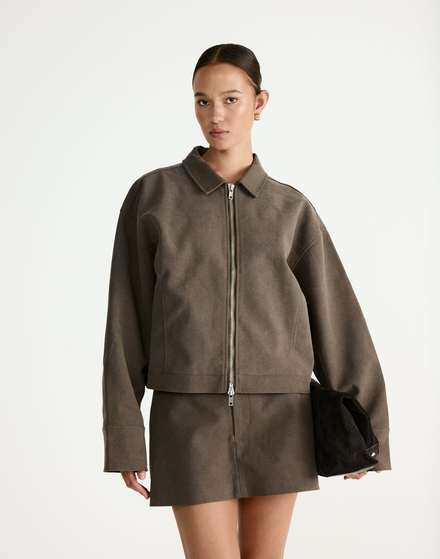 Houston Skort (Warm Grey)