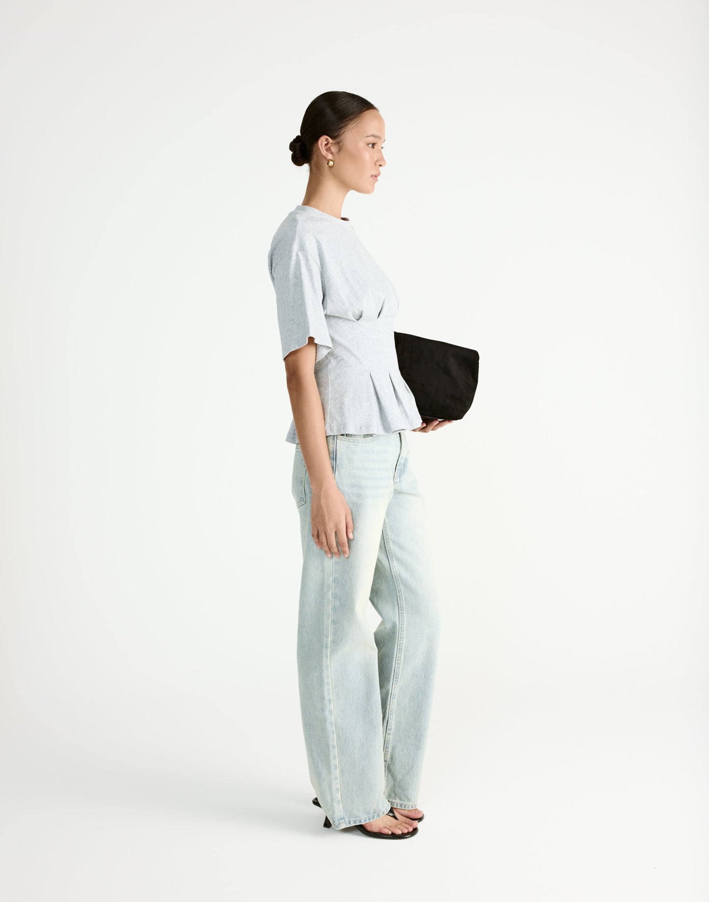 Chaya Top (Grey Marle)