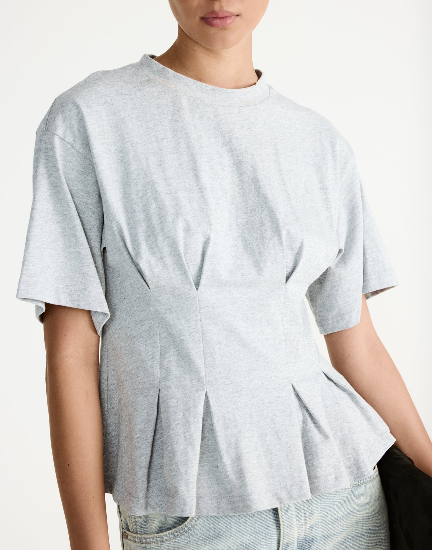 Chaya Top (Grey Marle)