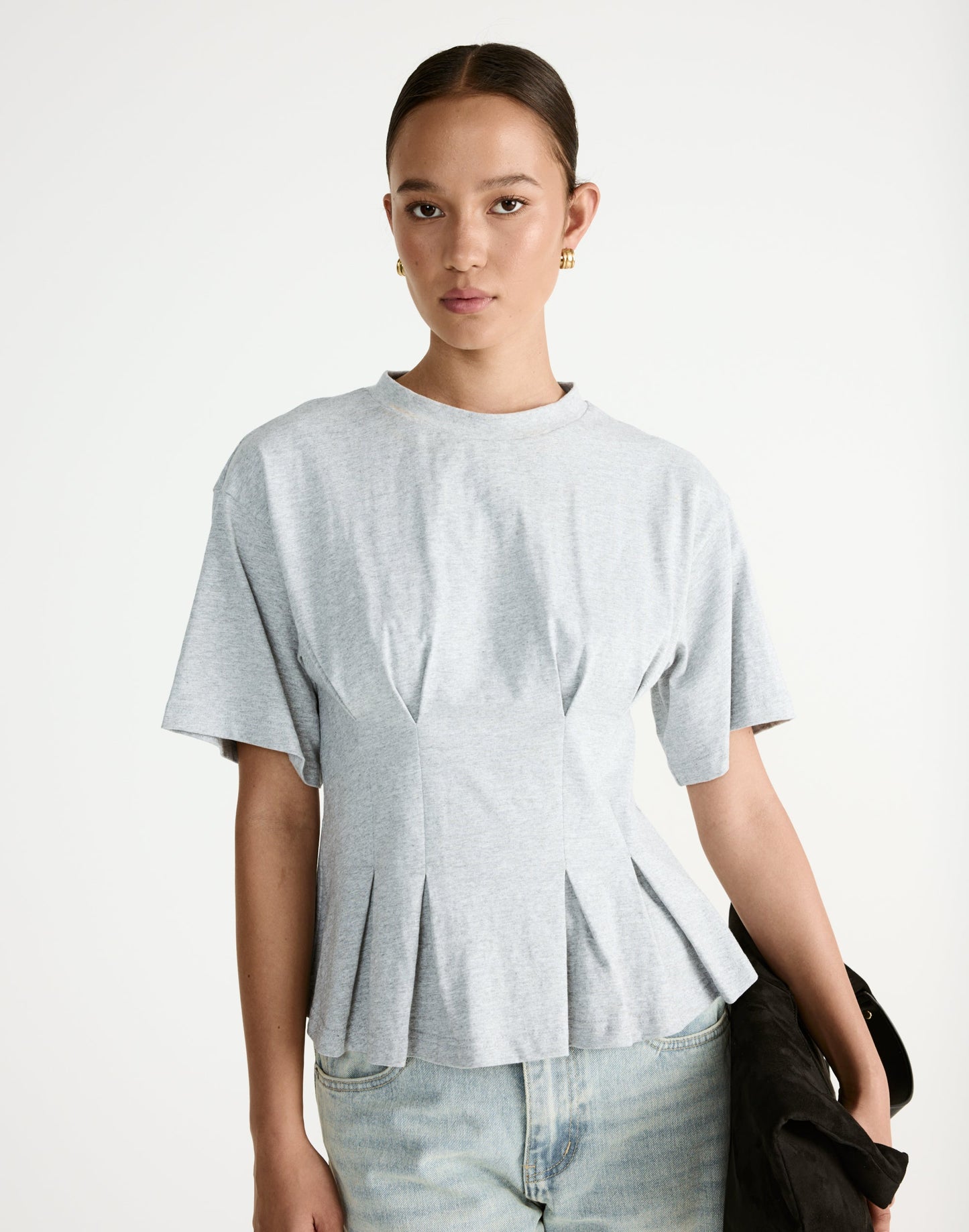 Chaya Top (Grey Marle)