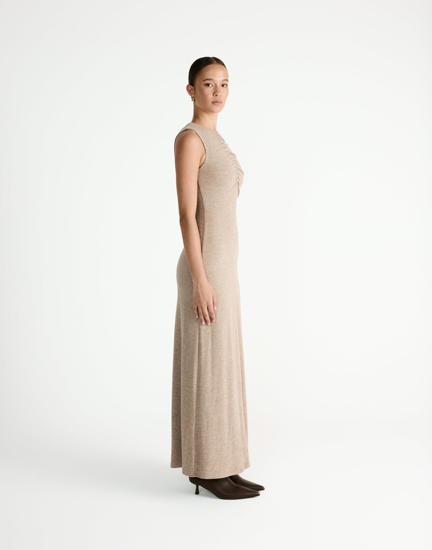 Cosmia Maxi Dress (Stone)