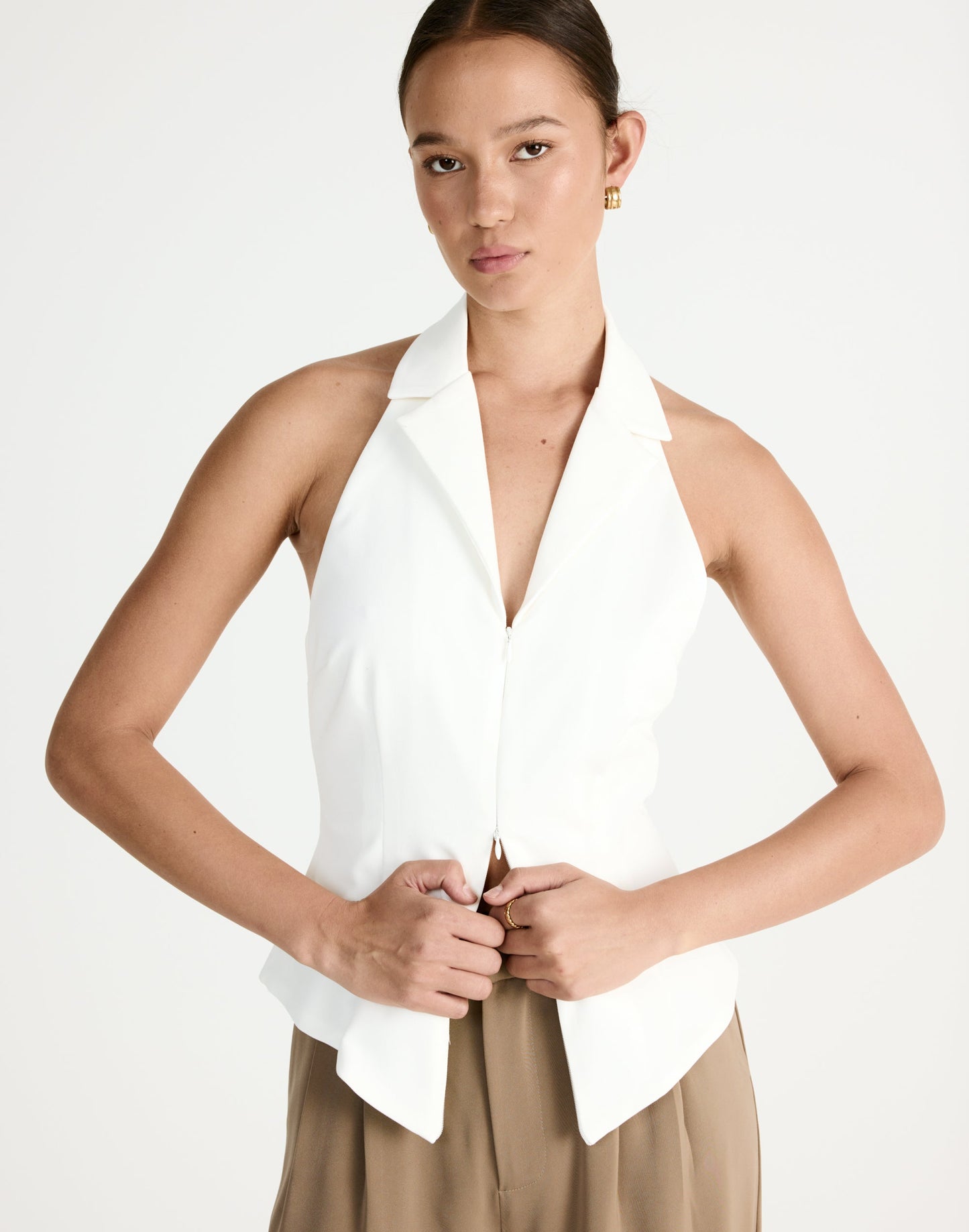 Abbott Vest (White)