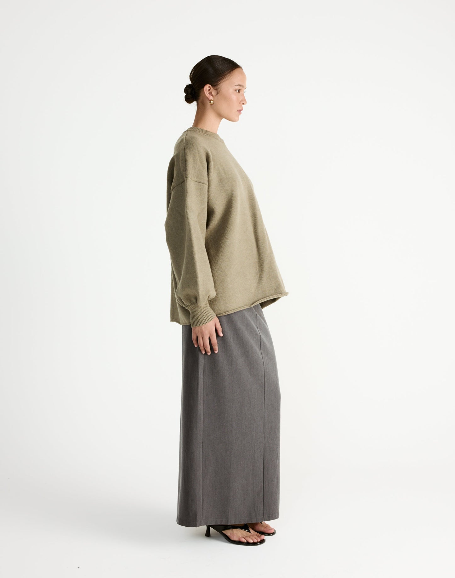 Arlette Jumper (Dusty Olive)