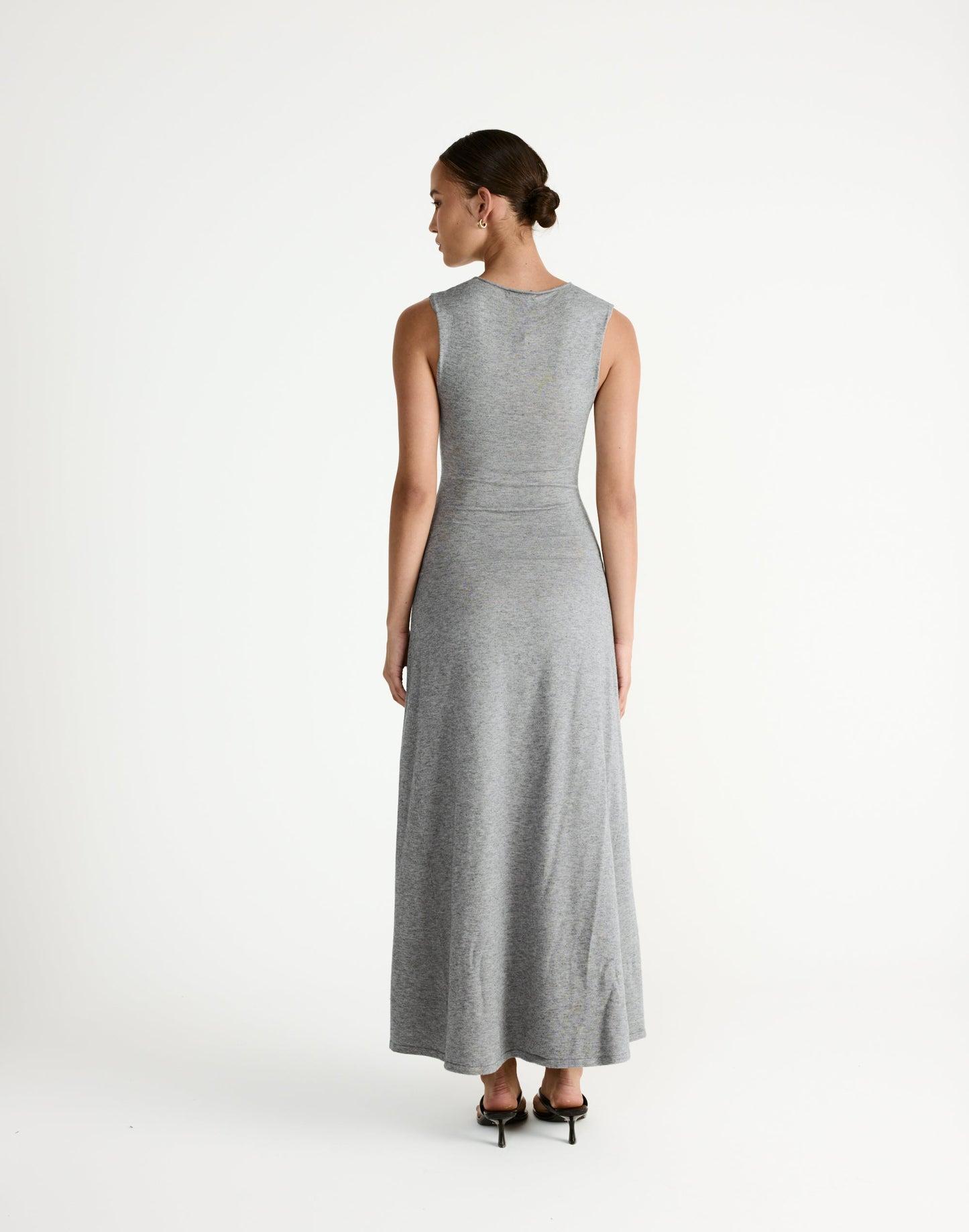 Laney Maxi Dress (Grey Marle)