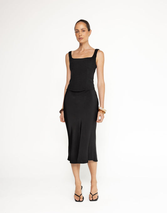 Eline Corset Top (Black)