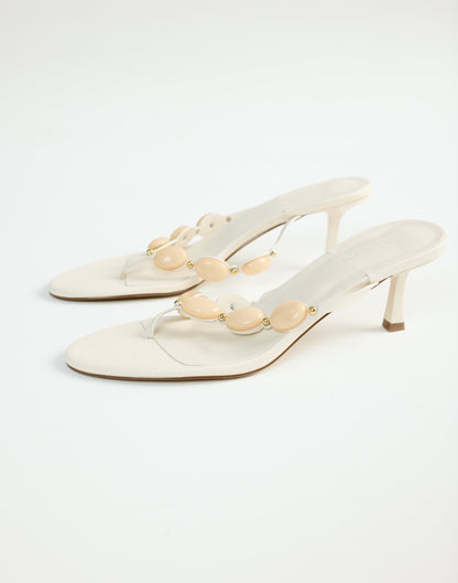 Gema Heels (Bone) - By Billini
