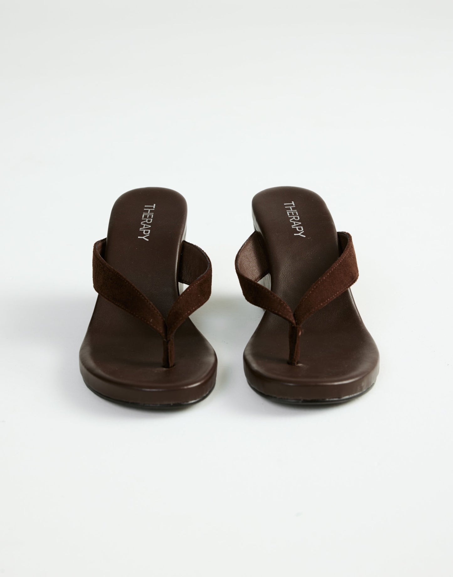 Ren Wedges (Chocolate Microsuede) - By Therapy