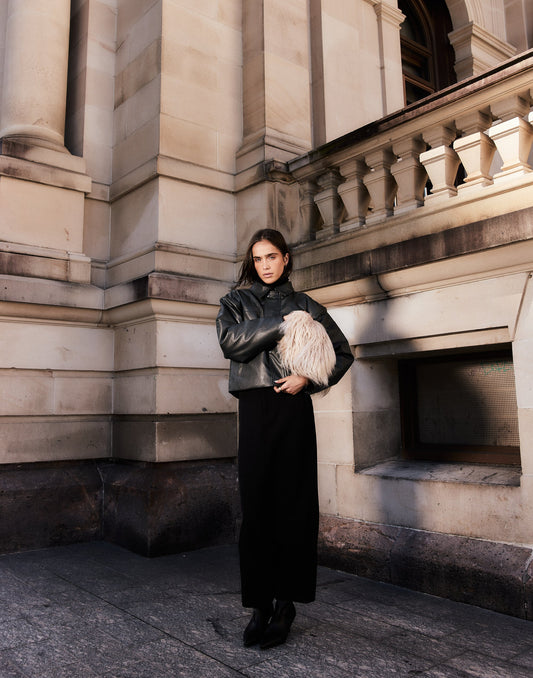 Giana Maxi Skirt (Black)