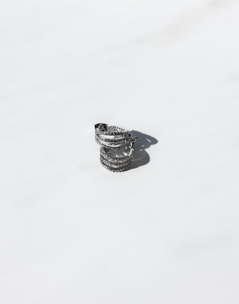 Lyza Earrings (Silver)