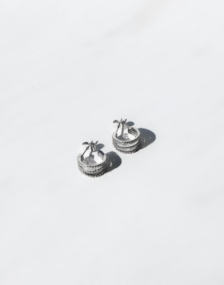 Lyza Earrings (Silver)