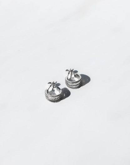 Lyza Earrings (Silver)