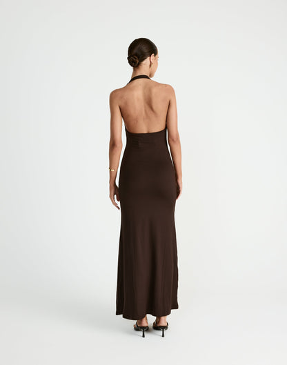 Jairo Maxi Dress (Chocolate)