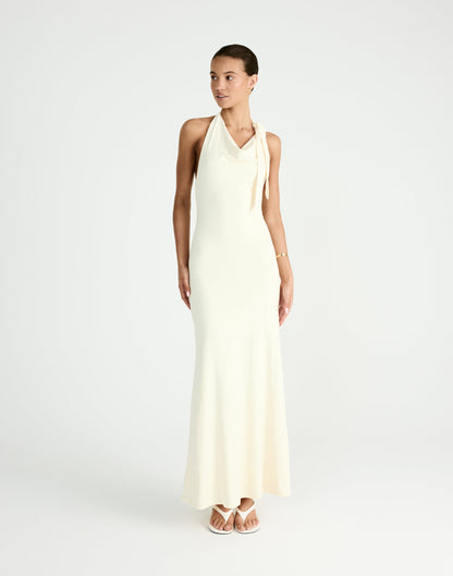 Jairo Maxi Dress (Butter)