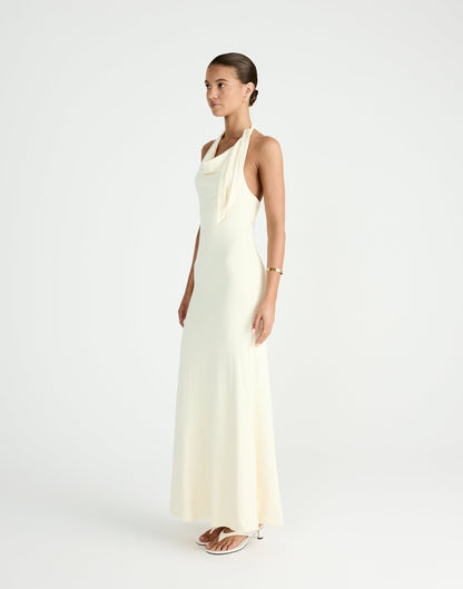 Jairo Maxi Dress (Butter)