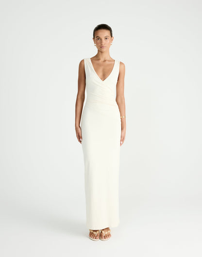 Cory Maxi Dress (Oat)