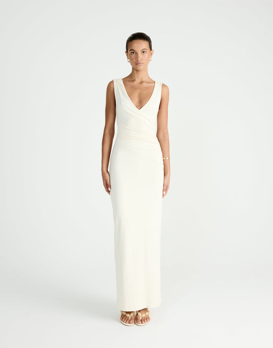 Cory Maxi Dress (Oat)