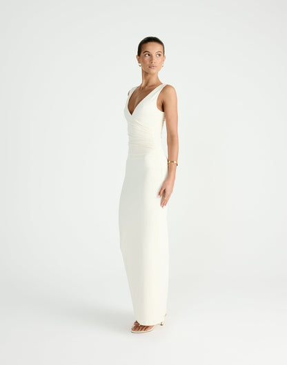 Cory Maxi Dress (Oat)