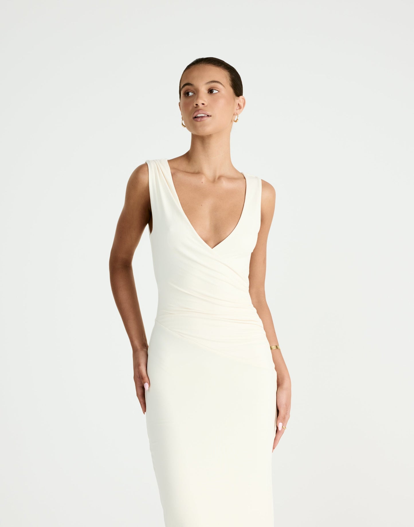 Cory Maxi Dress (Oat)