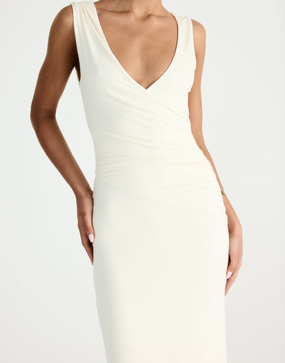 Cory Maxi Dress (Oat)