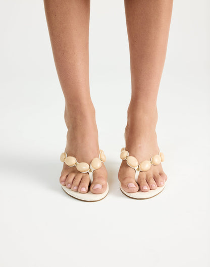 Gema Heels (Bone) - By Billini