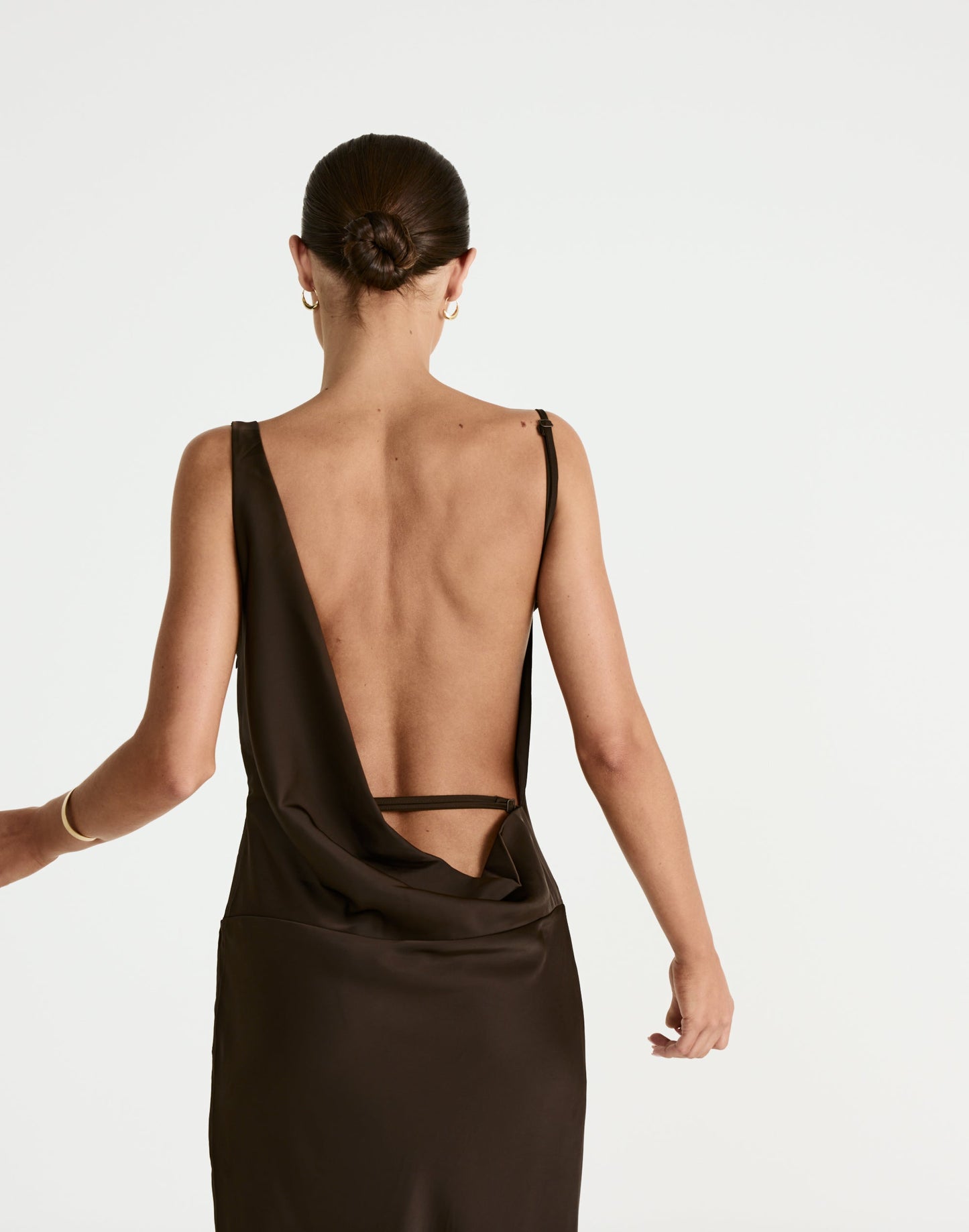 Adley Maxi Dress (Chocolate)